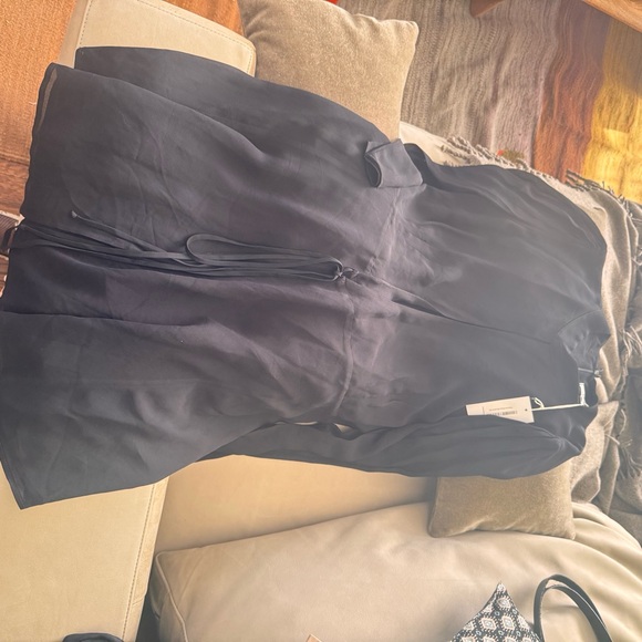 Reformation Ottessa Black dress XL - Picture 7 of 10